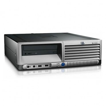 Компютър HP Compaq dc7700SFF с процесор Intel Core 2 Duo, E6300 1860Mhz 2MB, RAM 2048MB DDR2, 80 GB SATA, А клас