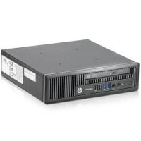 Компютър HP EliteDesk 800 G1 USDT с процесор Intel Pentium, G3220 3000MHz 3MB, RAM 4096MB So-Dimm DDR3, 120GB 2.5 Inch SSD, A клас