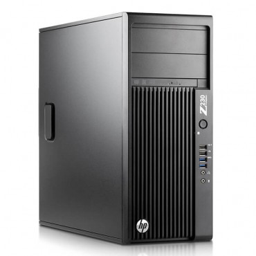 Компютър HP Workstation Z230 с процесор Intel Xeon Quad-Core E3, 1225 v3 3200Mhz 8MB, RAM 16GB DDR3, 500 GB 3.5