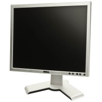 Монитор DELL 1908FP, 19", 300 cd/qm, 800:1, 1280x1024 SXGA 5:4, Silver/Black, USB Hub, А клас