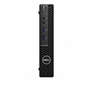 Компютър Dell OptiPlex 3080 Micro с процесор Intel Core i5, 10500T 2300MHz 12MB, RAM 16GB So-Dimm DDR4, 256GB M.2 NVMe SSD, A клас