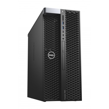 Компютър Dell Precision Tower 7820 с процесор 2x Intel Xeon 20-Core Gold, 6138 2000MHz 27.5MB, RAM 128GB RDIMM DDR4, 512GB 2.5 Inch SSD SATA 2.5