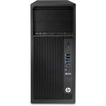 Компютър HP Z240 Tower Workstation с процесор Intel Core i7, 6700K 4000MHz 8MB 4 cores, 8 threads, RAM 16GB DDR4, 256GB 80mm M.2 NVMe SSD, A- клас