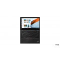 Лаптоп Lenovo ThinkPad X395 с процесор AMD Ryzen 7 PRO, 3700U 2300MHz 2MB, 13.3
