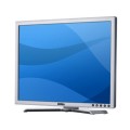 Монитор DELL 2007FP, 20.1", 300 cd/m2, 800:1, 1600x1200 UXGA 4:3, Silver/Black, VGA, DVI, А клас
